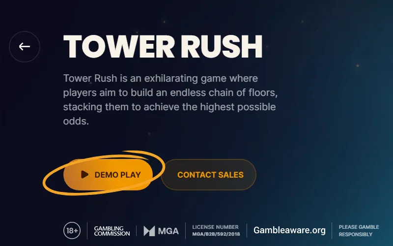 Tower Rush – ilunsad ang demo