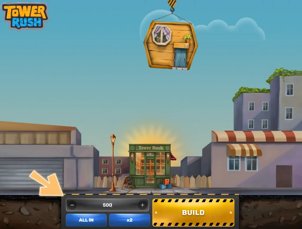 Tower Rush – maglagay ng taya