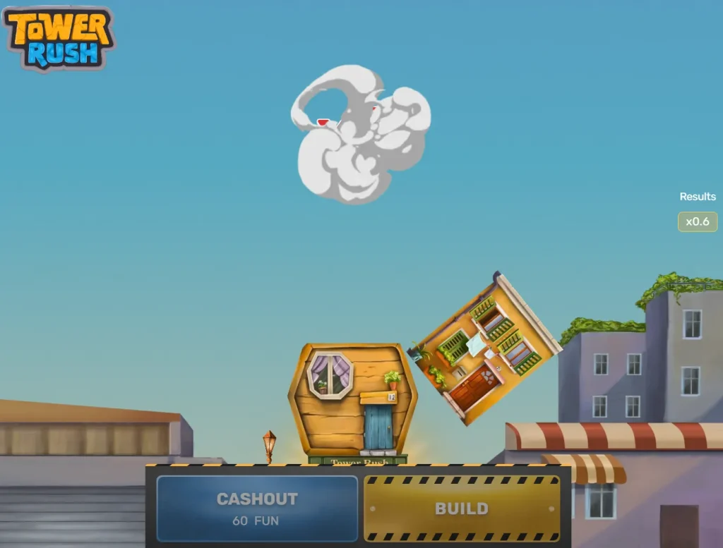 Tower Rush – isang pagkatalo
